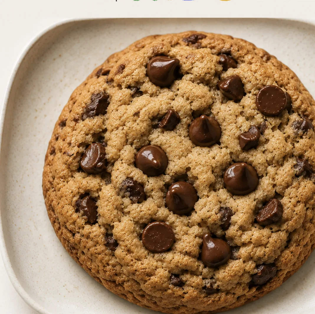 Double chocolate chip cookie